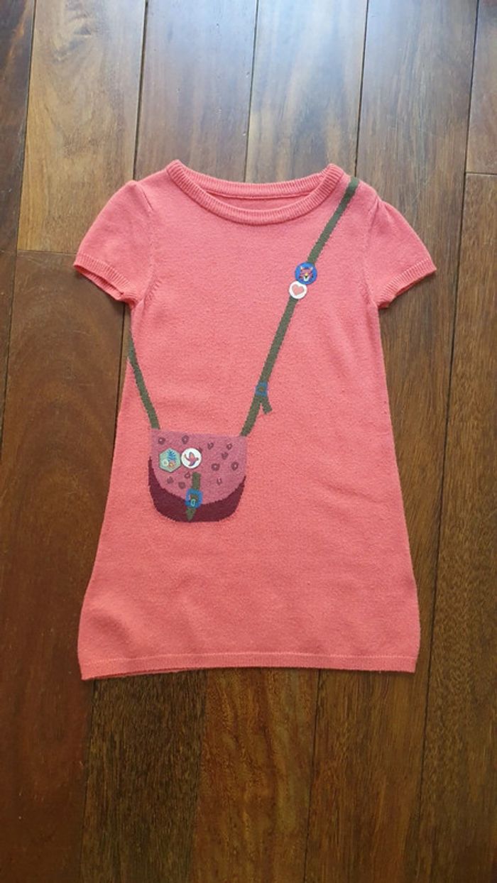 Robe rose Sergent Major 4 ans