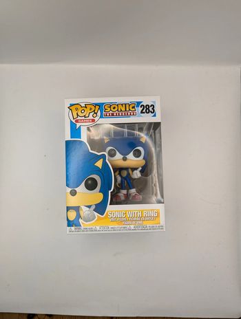 Funko Pop :  Sonic 283 - Sonic with rings