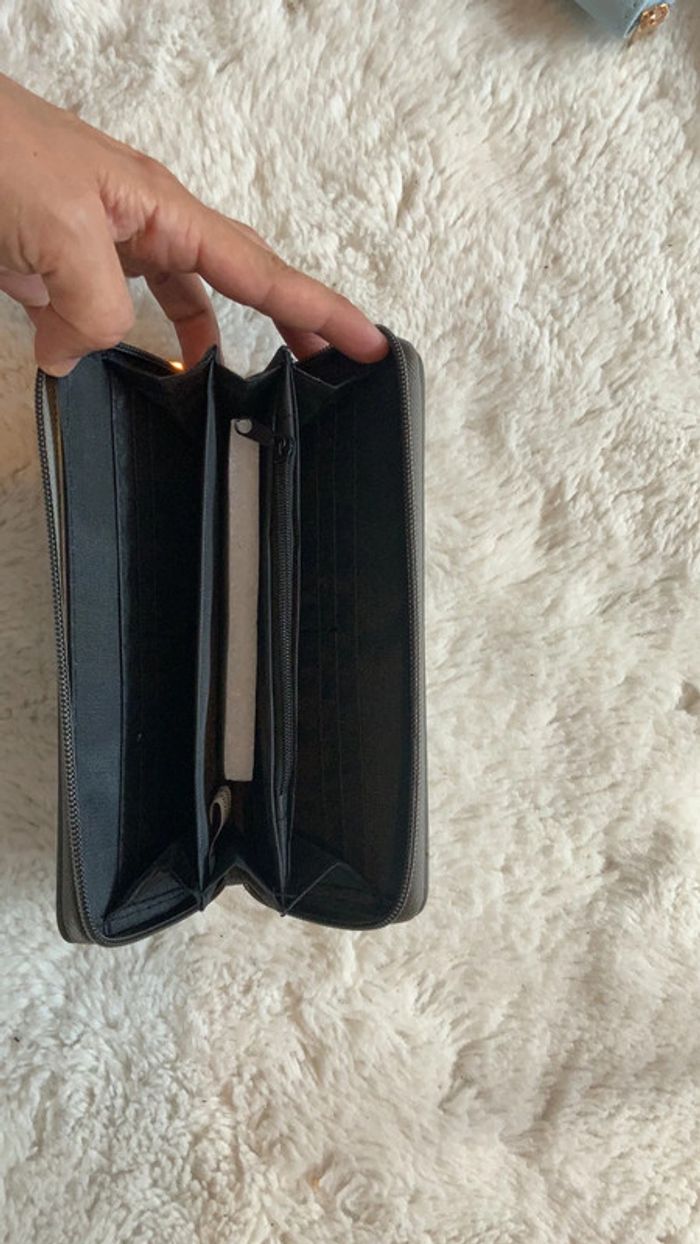 Portefeuille gris foncé neuf - photo numéro 2