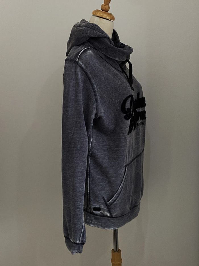 Sweat à capuche gris Deeluxe - photo numéro 3