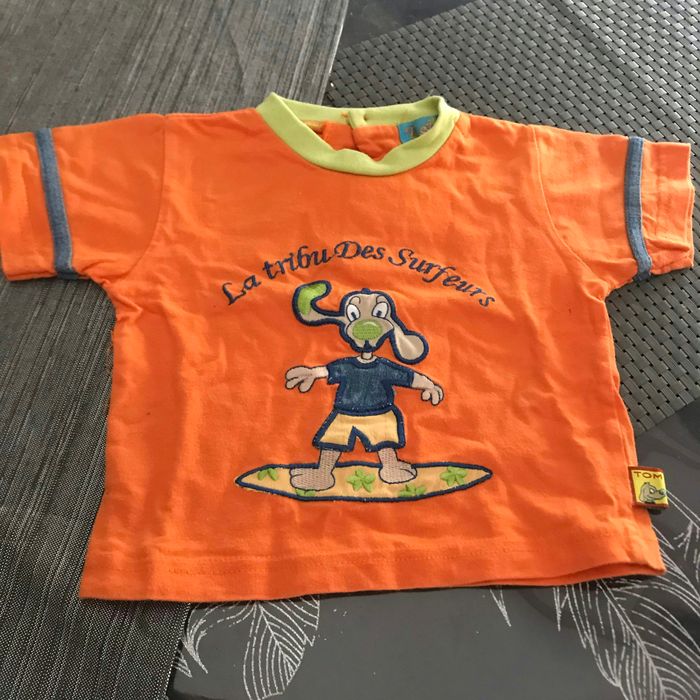 Tee-shirts manches courtes  12 mois garçons