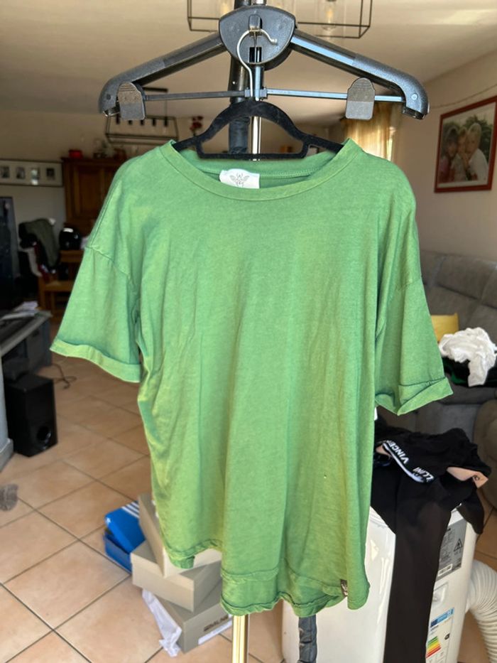 Lot 10 tee-shirts Toscanjoe unis différents coloris - photo numéro 10