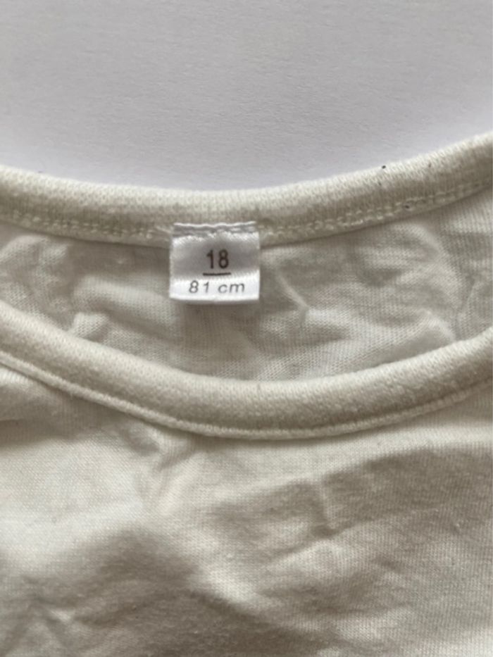 Lot 4 T-shirts manches longues 18 mois - Grain de blé & autre - TBE - photo numéro 7