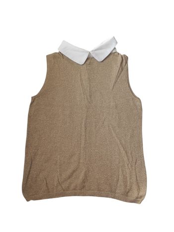 Haut fils doré taille L