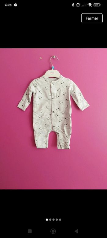 Pyjama Baby 50/56 cm b2 