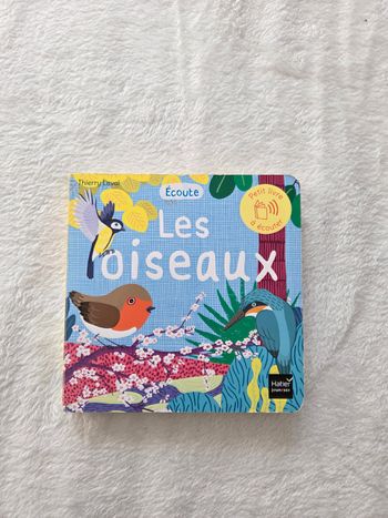 Livre sonore les oiseaux