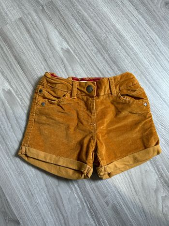 Short velours orchestra 4 ans