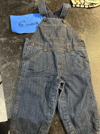 Salopette en jeans 6 mois