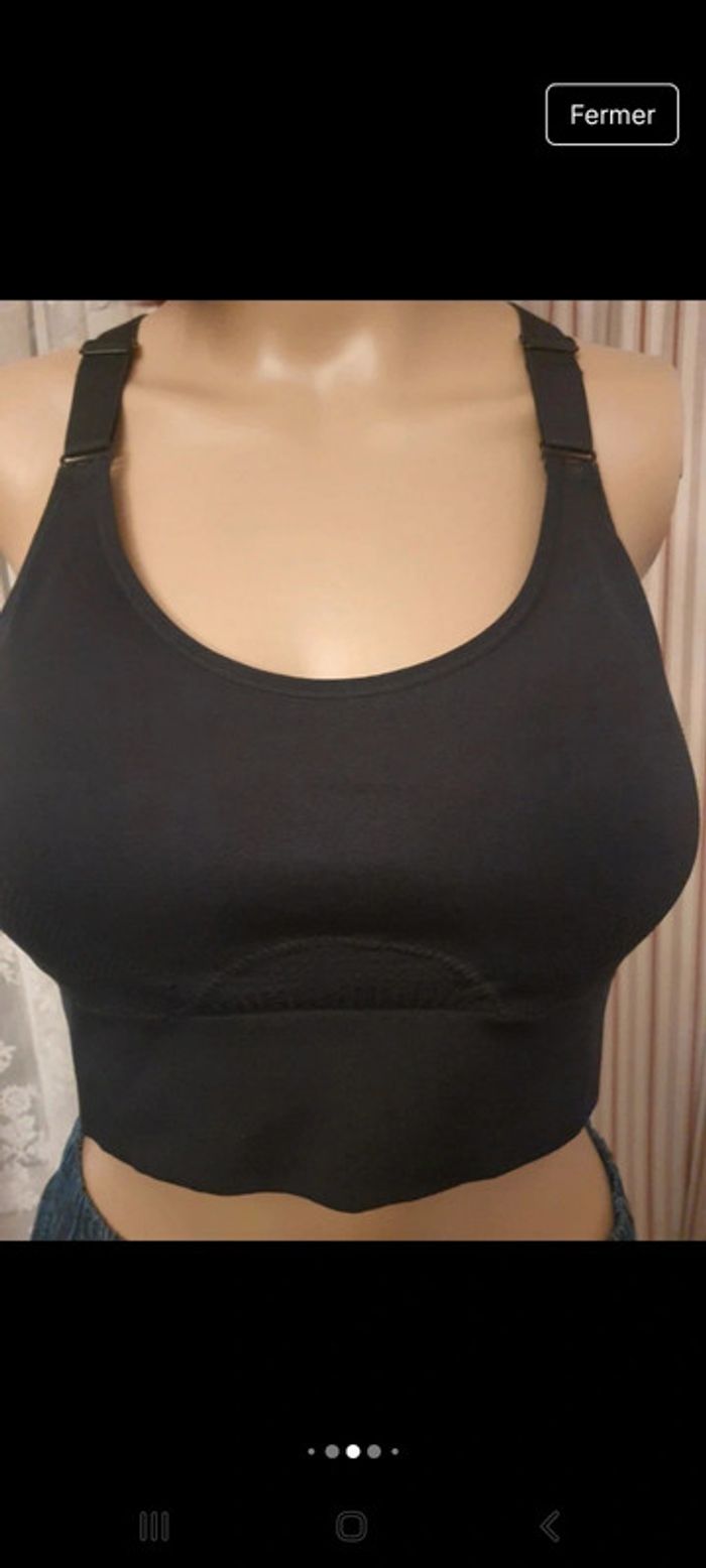 Brassière de sport noir HKMX Hunkemöller XL - photo numéro 5