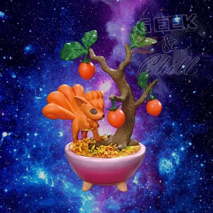 Figurine Re-Ment Pokémon - Bonsaï 3 - Goupix