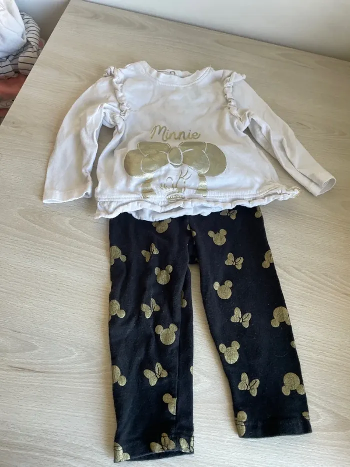 Ensemble Minnie 9 mois