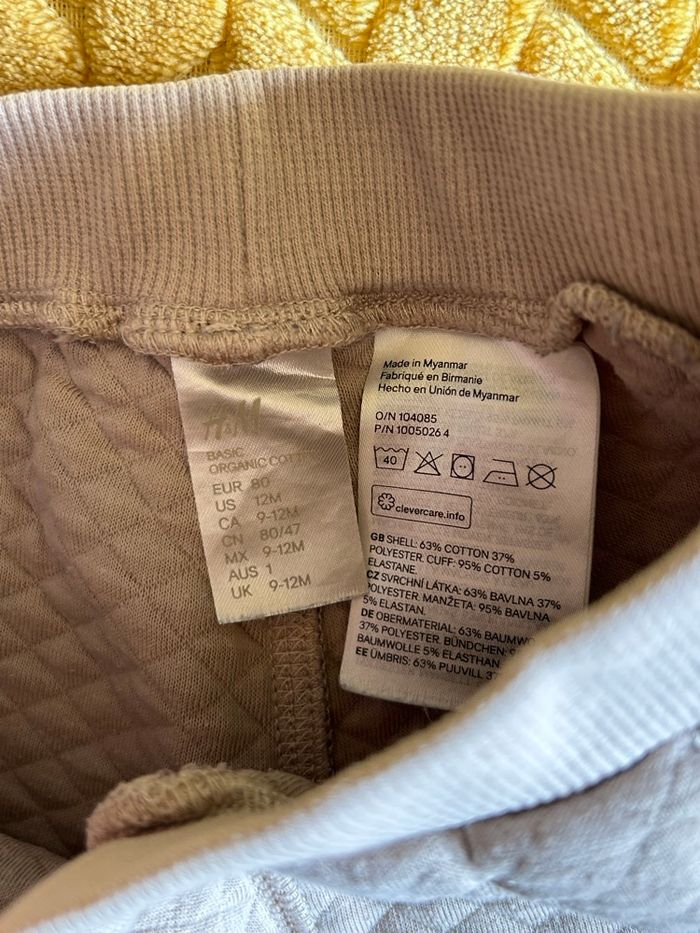 Pantalon jogging H&M bébé garçon 12 mois - photo numéro 3