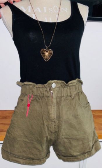Short en jeans kaki Jennyfer taille 36 S