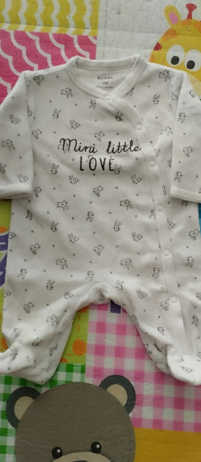 Pyjama bébé garçon 1 mois