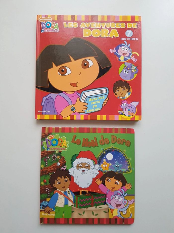 2 livres Dora L'exploratrice, figurine et aire de jeux - photo numéro 9