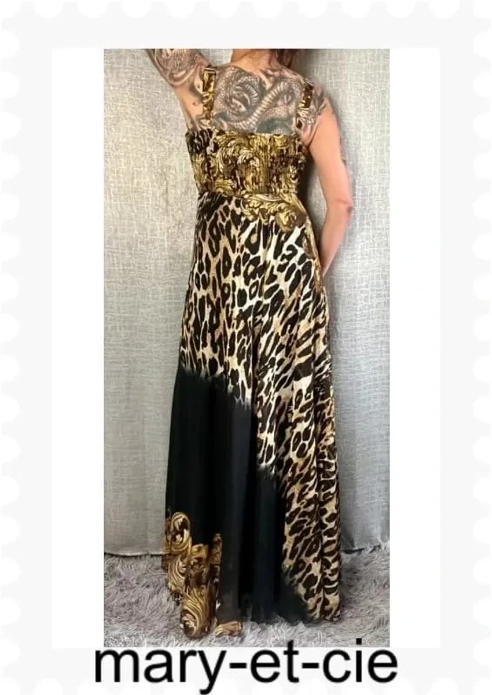 SOLDE - Robe longue taille S/M - Azaka - photo numéro 7