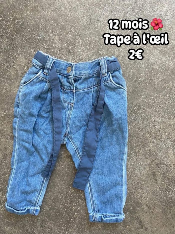 Jean 🌺 12 mois 🌺 Tape à l’œil