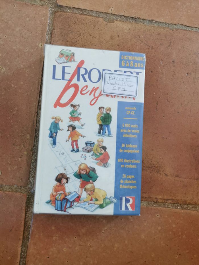 Le Robert Benjamin, dictionnaire 6 à 8 ans