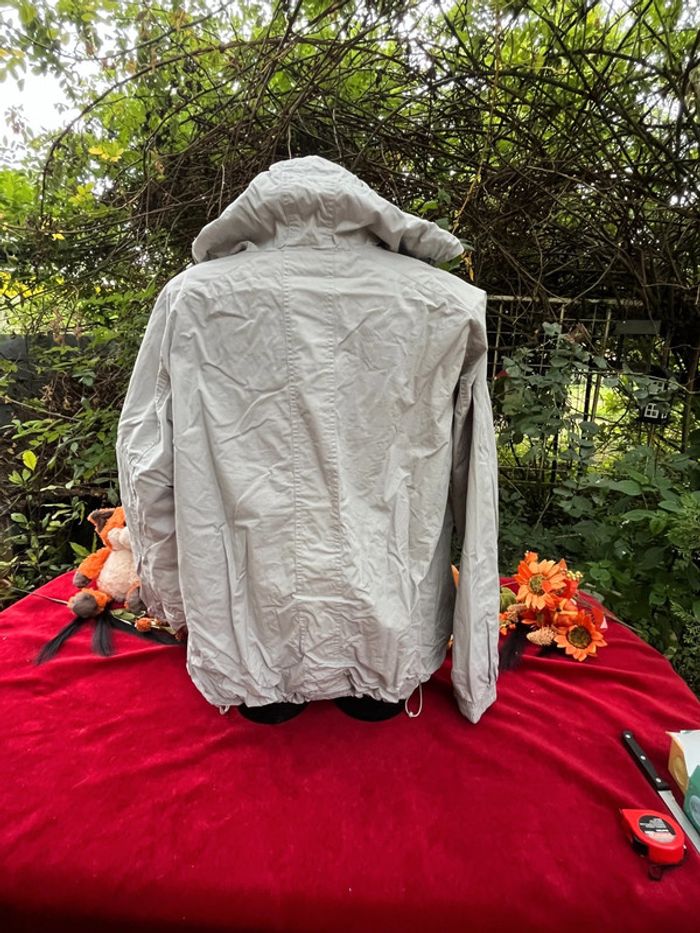🧥 Veste coupe-vent grise à capuche – OWK – Taille XXL - photo numéro 12