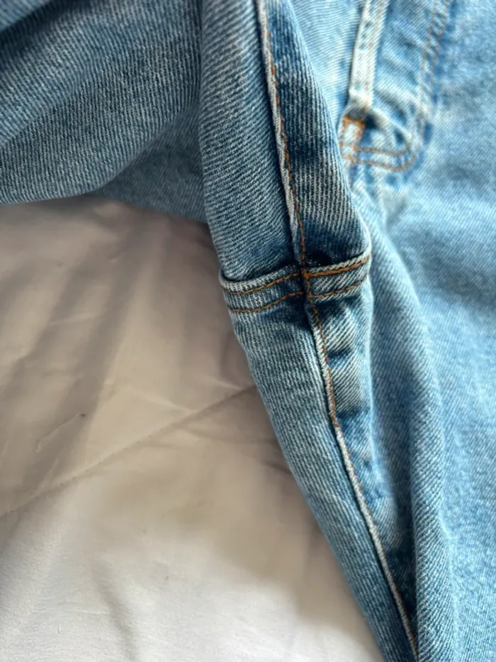 Jean vintage Rica Lewis RL70 relaxed fit droit regular straight bleu clair taille 50/2XL 90s homme - photo numéro 6