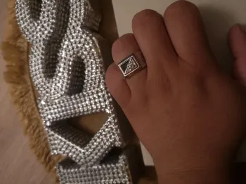 Bague homme taille 16