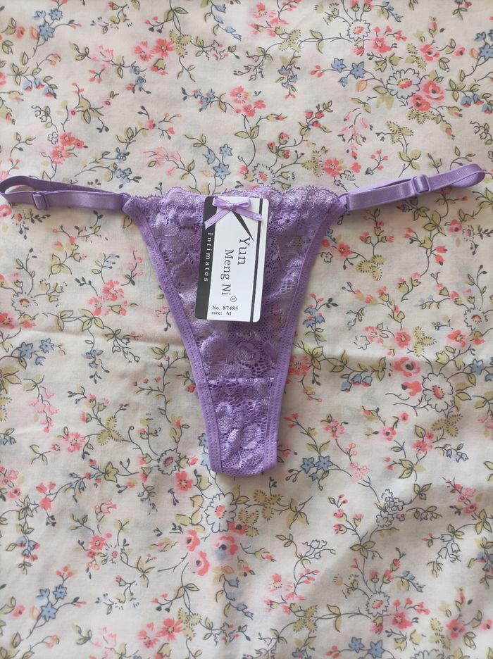 String neuf lila taille S M L