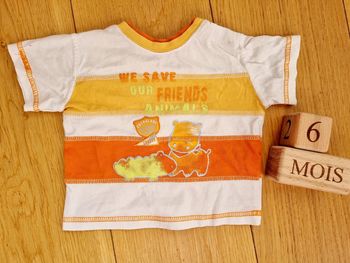 Tee shirt hippopotame 6mois