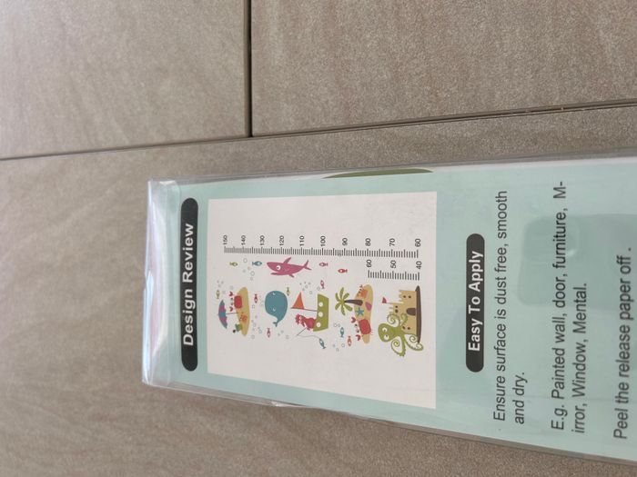 Toise adhésive Home Pro NEUVE - photo numéro 4