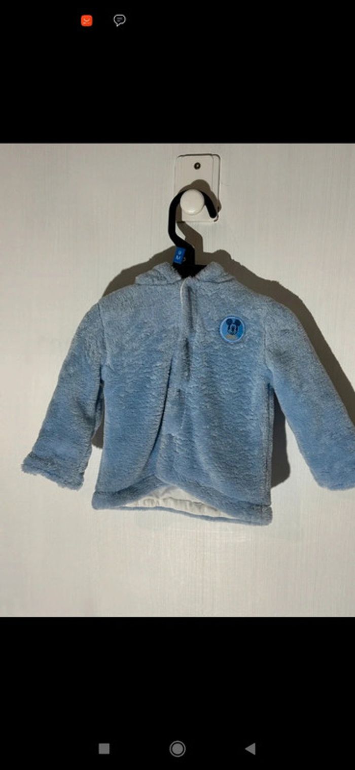 Veste Mickey bébé garçon