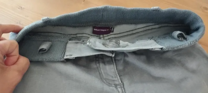 Jeans gris sergent major - photo numéro 3