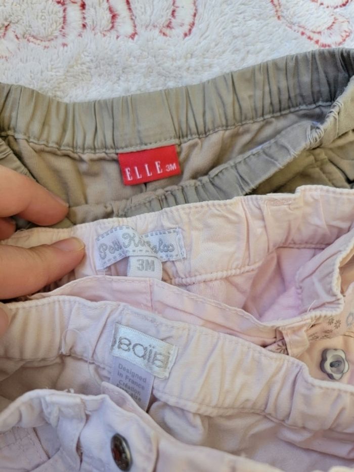 Lot de 4 pantalons plus 1 collant - photo numéro 6