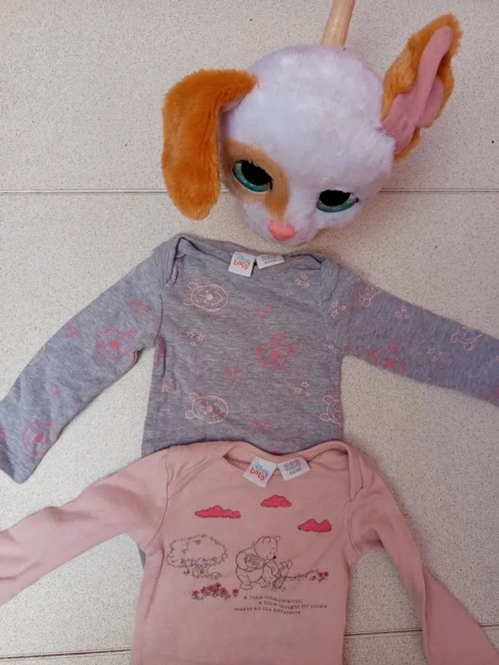Lot de 2 bodies Winnie 3/6mois - photo numéro 2