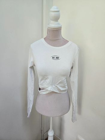 T-shirt blanc FB Sister taille XS