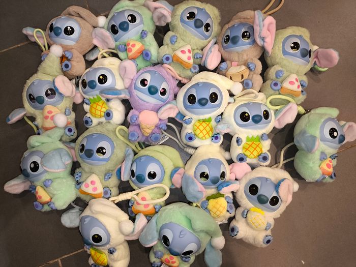Peluche labubu stitch au choix neuve