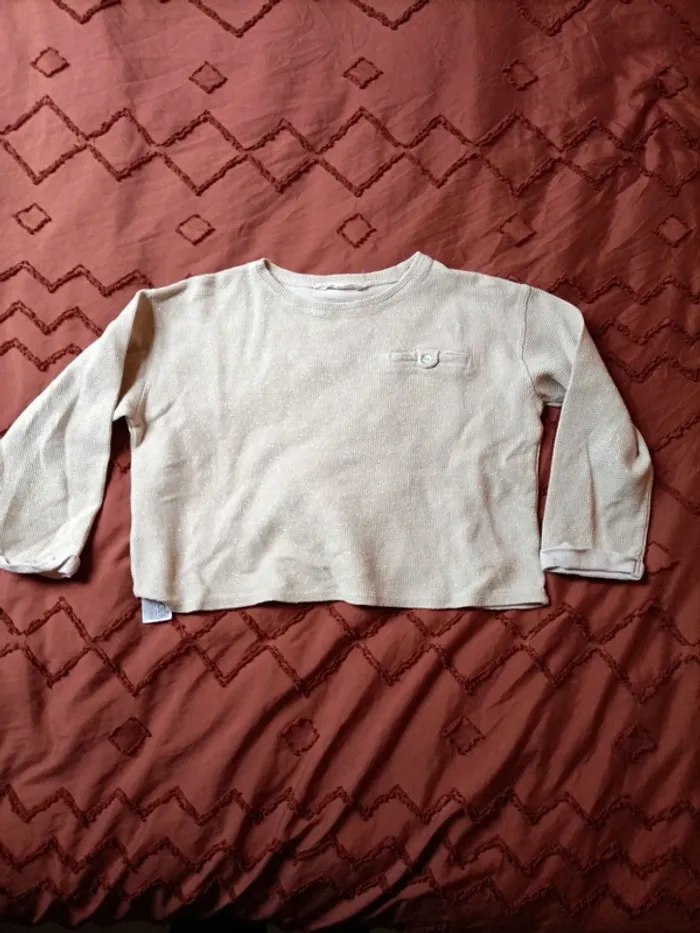 Joli pull court Mango 8/10 ans
