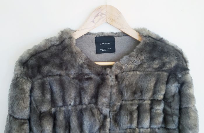 Zara Knit Veste d'hiver Femme Taille M - photo numéro 4