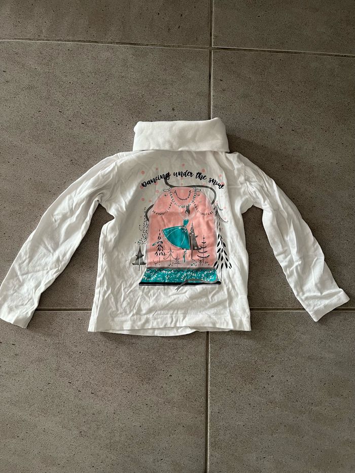 Pull léger col roulé