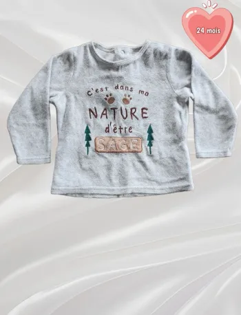 Pull garçon 24 mois