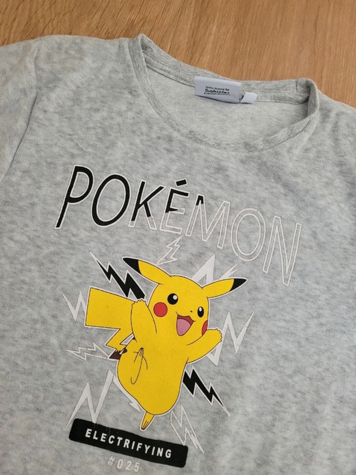 Pyjama velours Pokémon 10 ans - photo numéro 2