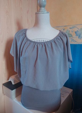 Blouse manches courtes Madonna (gris), L / 40 / 12