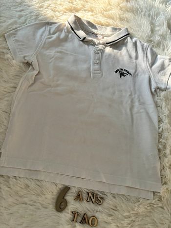 Polo blanc