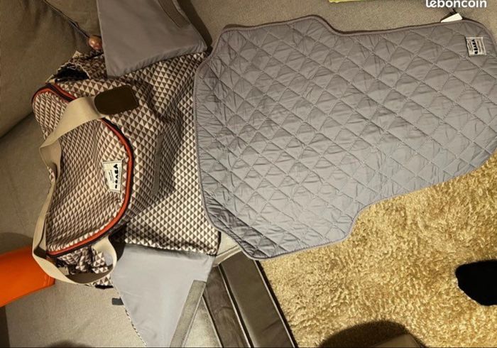 Sac à langer BEABA - gris imprimé - photo numéro 2