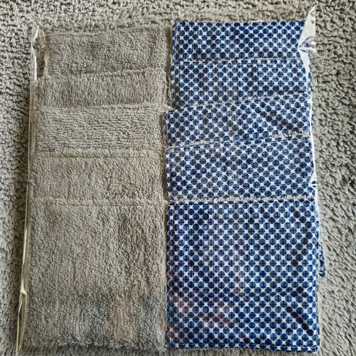 10 lingettes lavables 12x12 cm - photo numéro 2