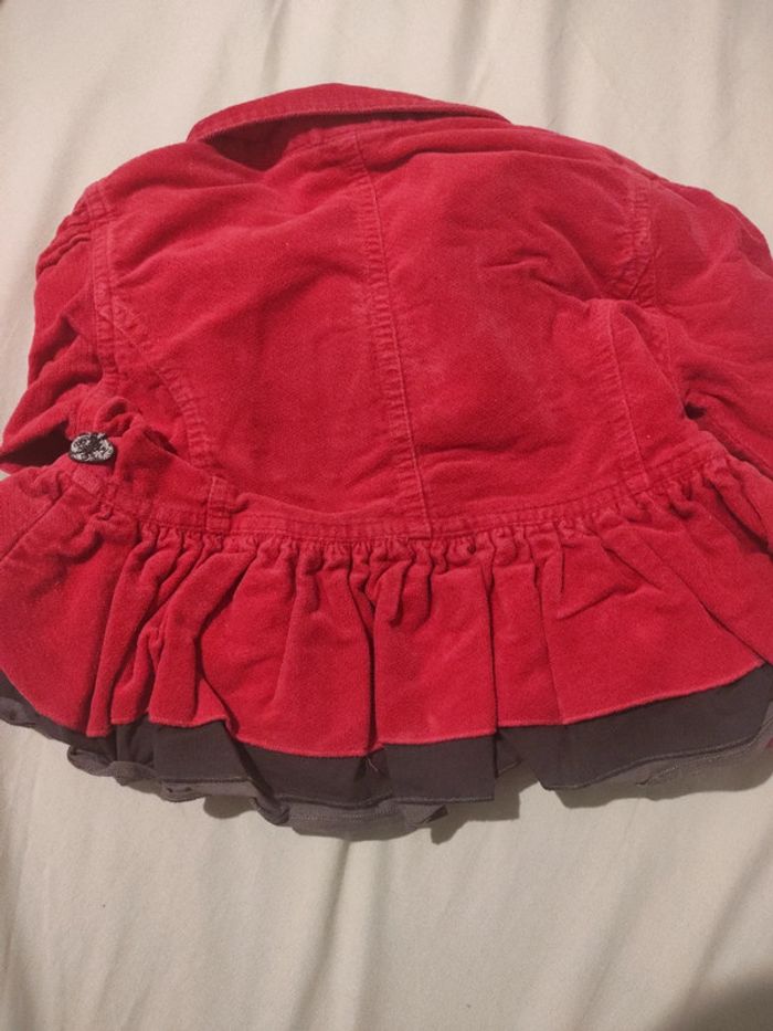 Veste velours T18M baby barb - photo numéro 2