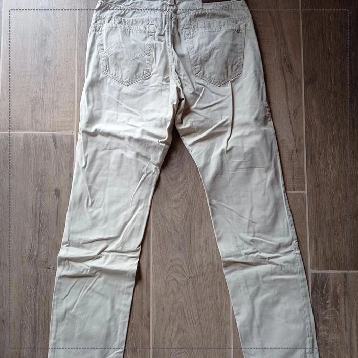 Pantalon beige straight Jules taille 40 (W31 L34) bon état - photo numéro 2