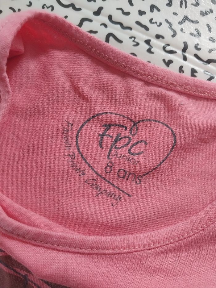 T-shirt fille FPC Junior 8 ans - photo numéro 3
