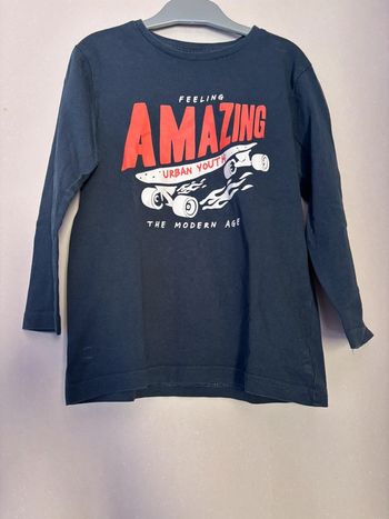 🌺T-shirt manche longue tape à l’œil 6 ans 🌺