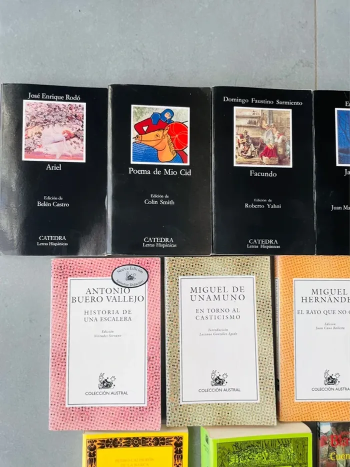 Livres littératures classique et moderne espagnole - photo numéro 2
