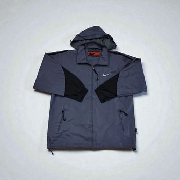 👉 Veste Nike Premier grise – Homme – Taille L – Coupe-vent rétro