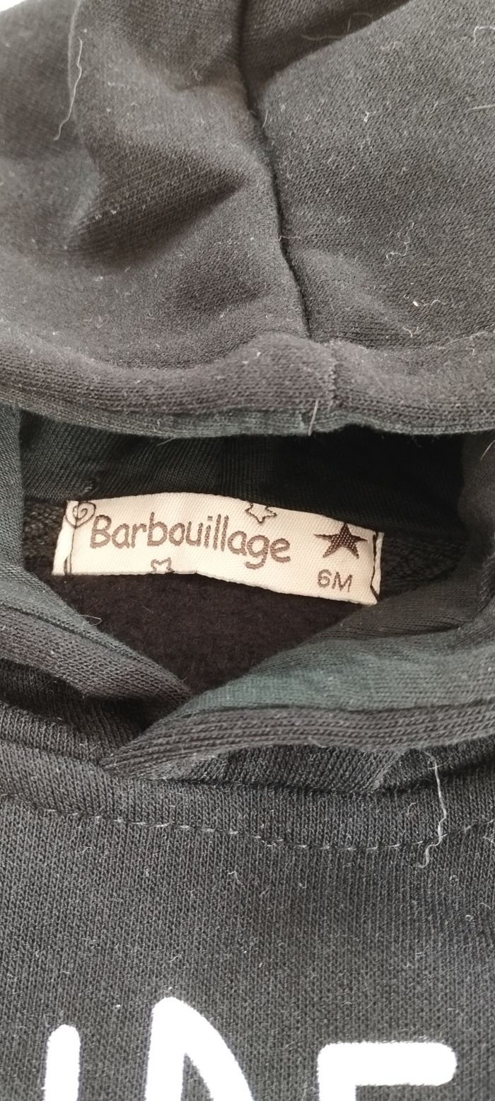 Ensemble jogging garçon 6 mois barbouillage - photo numéro 3